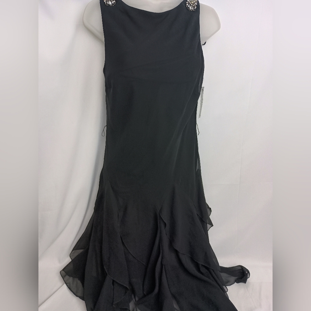 NWT holiday party Black Whimsigoth Fairy Grunge Renaissance Sleeveless Dress‎